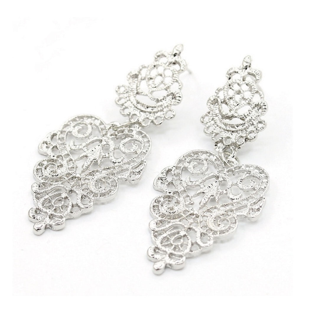 Agnes Classic Silver Earrings for Women
