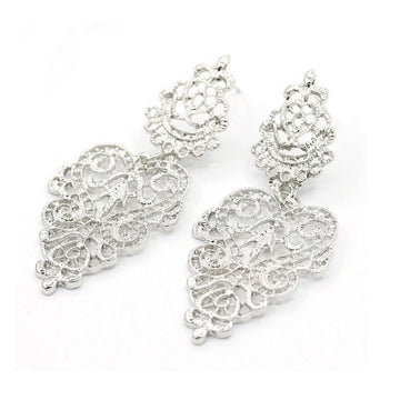 Agnes Classic Silver Earrings for Women