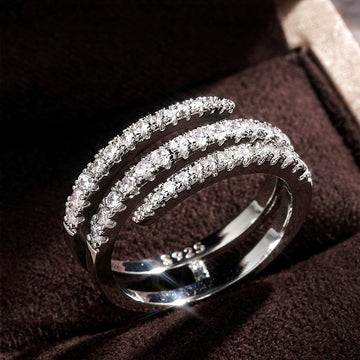 Ladies Fashion Sterling Silver Ring