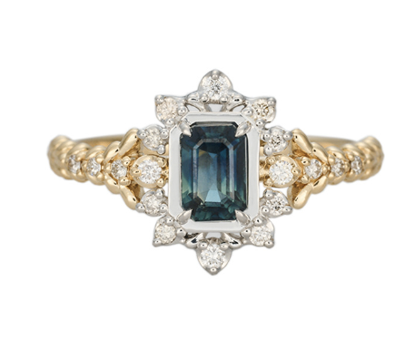 Sterling Silver Topaz Elegance Ring