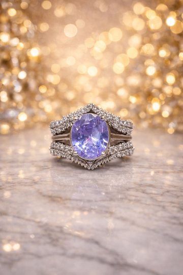 Lavender Luxe Trinity Stack