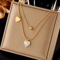Chic Titanium Square Chain Necklace