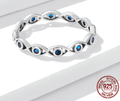 Sterling Silver Eye Ring for Women