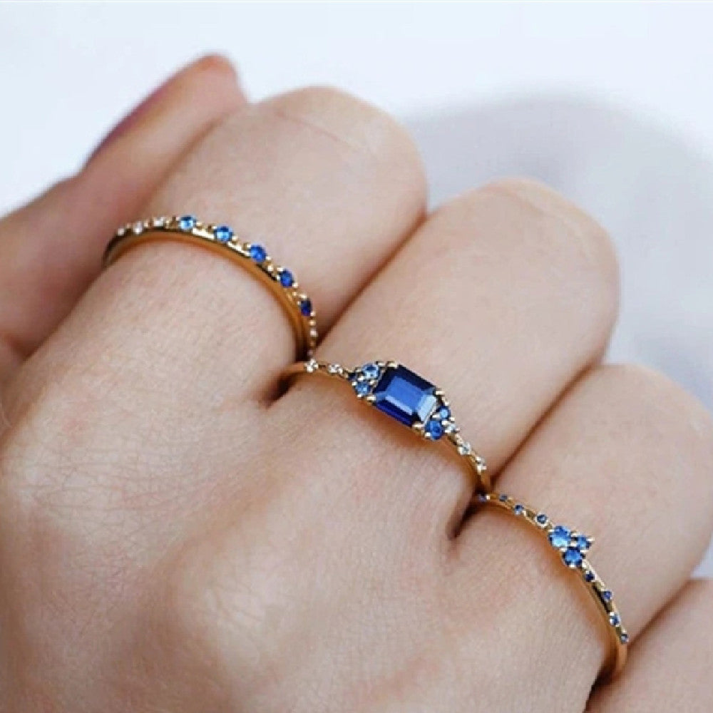 Sterling Silver Fashion Cluster Ring