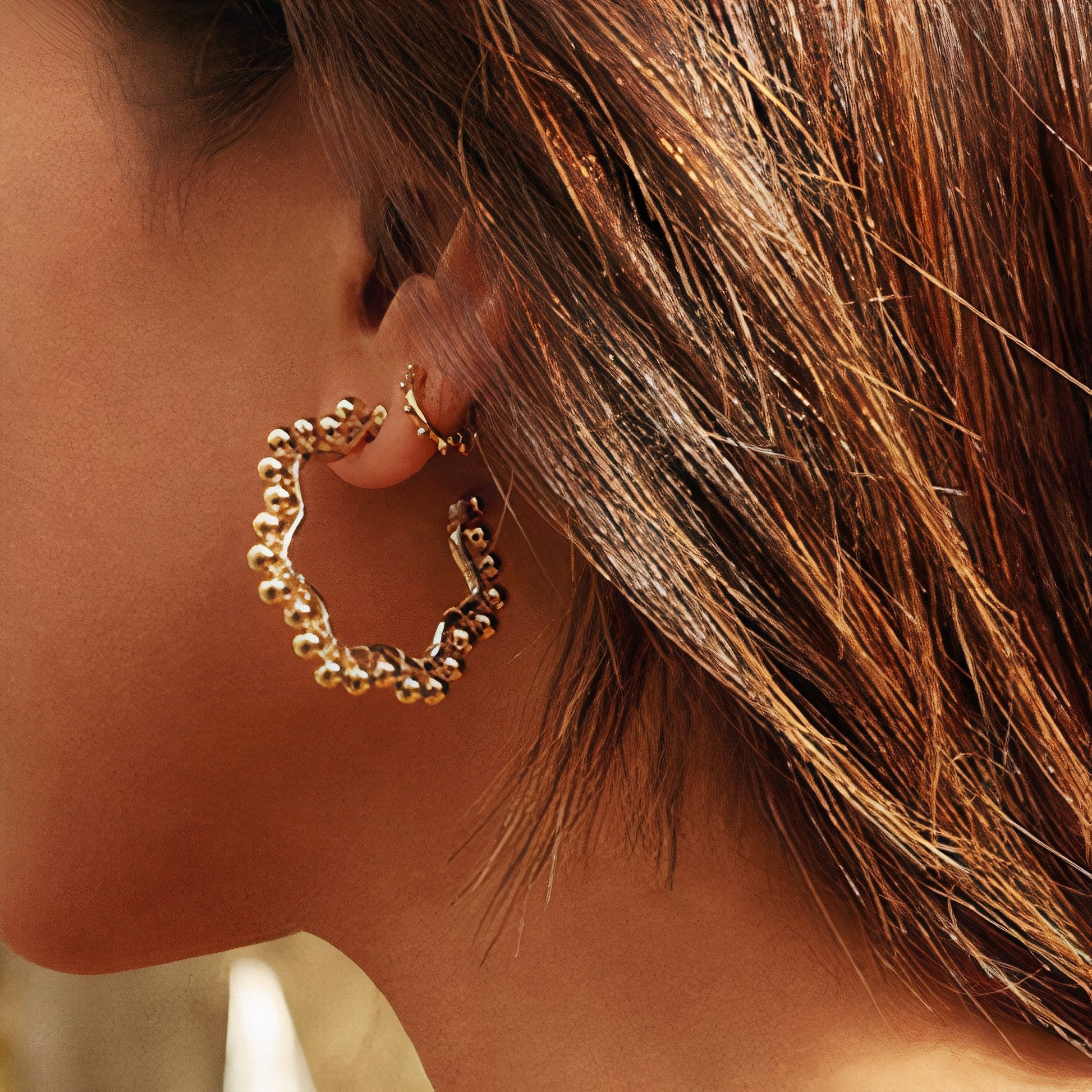 Bubbly Earrings for Women Elegant Minimalist Jewelry