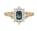 Sterling Silver Topaz Elegance Ring