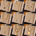 Chic Titanium Square Chain Necklace