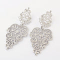 Agnes Classic Silver Earrings for Women