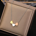 Stainless Steel Sweetheart Necklaces