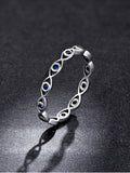 Sterling Silver Eye Ring for Women