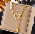Chic Titanium Square Chain Necklace