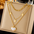 Chic Titanium Square Chain Necklace